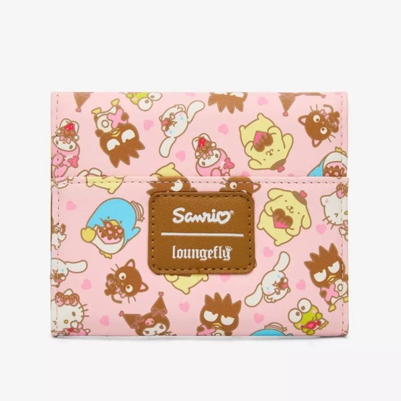NWT Loungefly Hello Kitty & Friends Sweet Treats Mini Flap Wallet - Picture 3 of 6